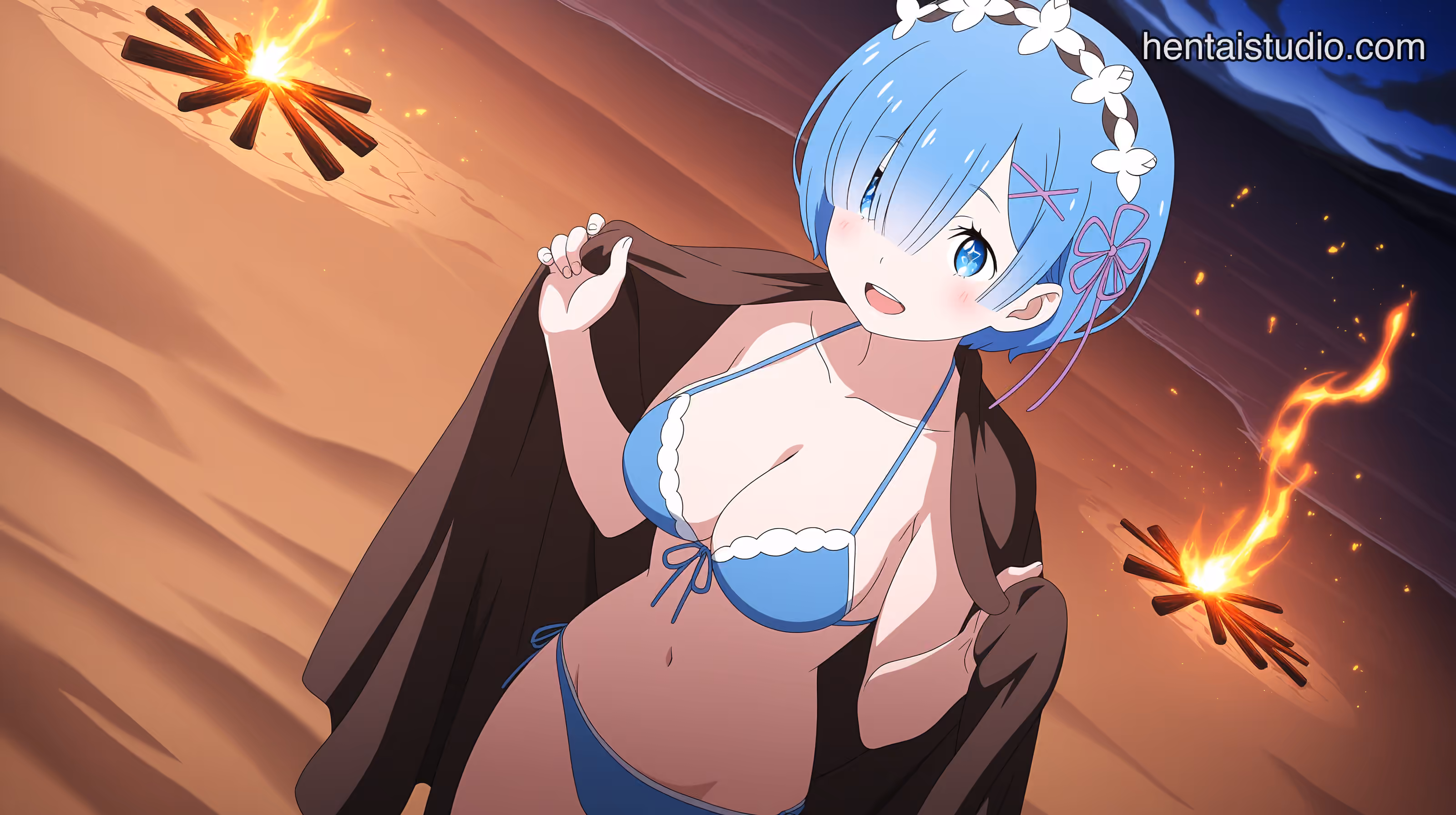 Rem - Re:Zero - Starting Life in Another World (Re:Zero kara Hajimeru Isekai Seikatsu) - Hentai Gallery 56 - 99 Images — image 6 of 99
