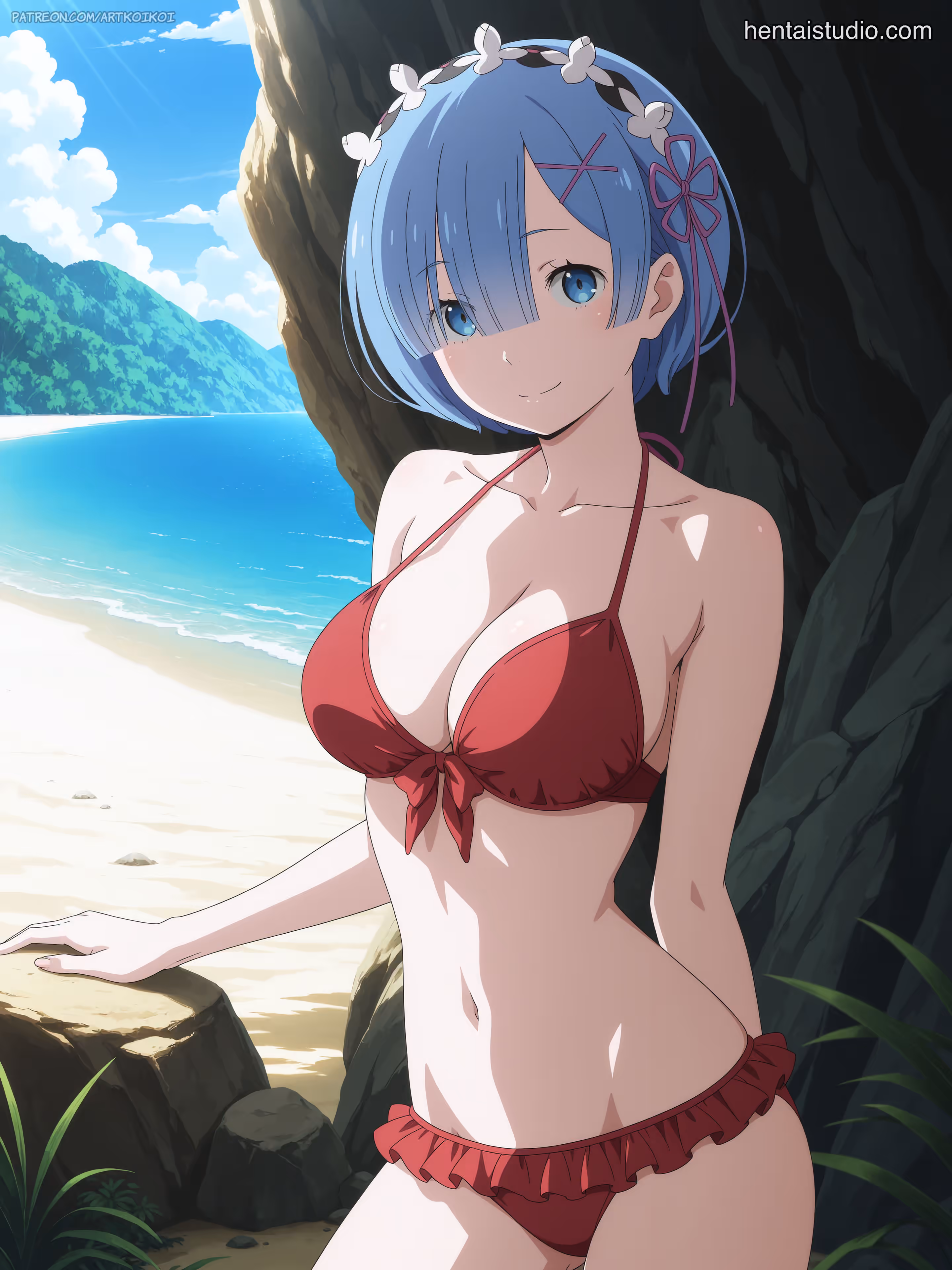 Rem - Re:Zero - Starting Life in Another World (Re:Zero kara Hajimeru Isekai Seikatsu) - Hentai Gallery 57 - 40 Images — image 1 of 40