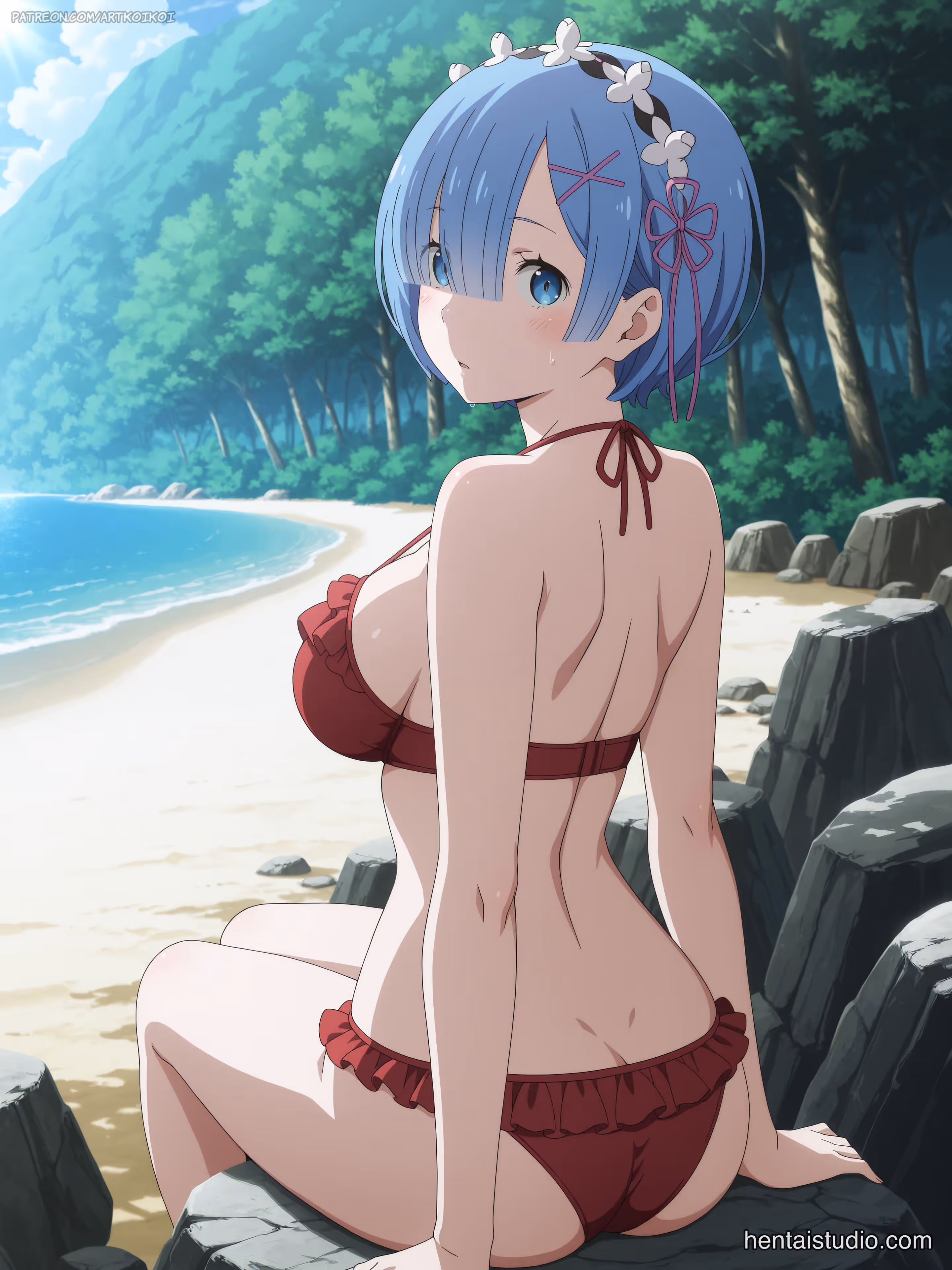 Rem - Re:Zero - Starting Life in Another World (Re:Zero kara Hajimeru Isekai Seikatsu) - Hentai Gallery 57 - 40 Images — image 15 of 40