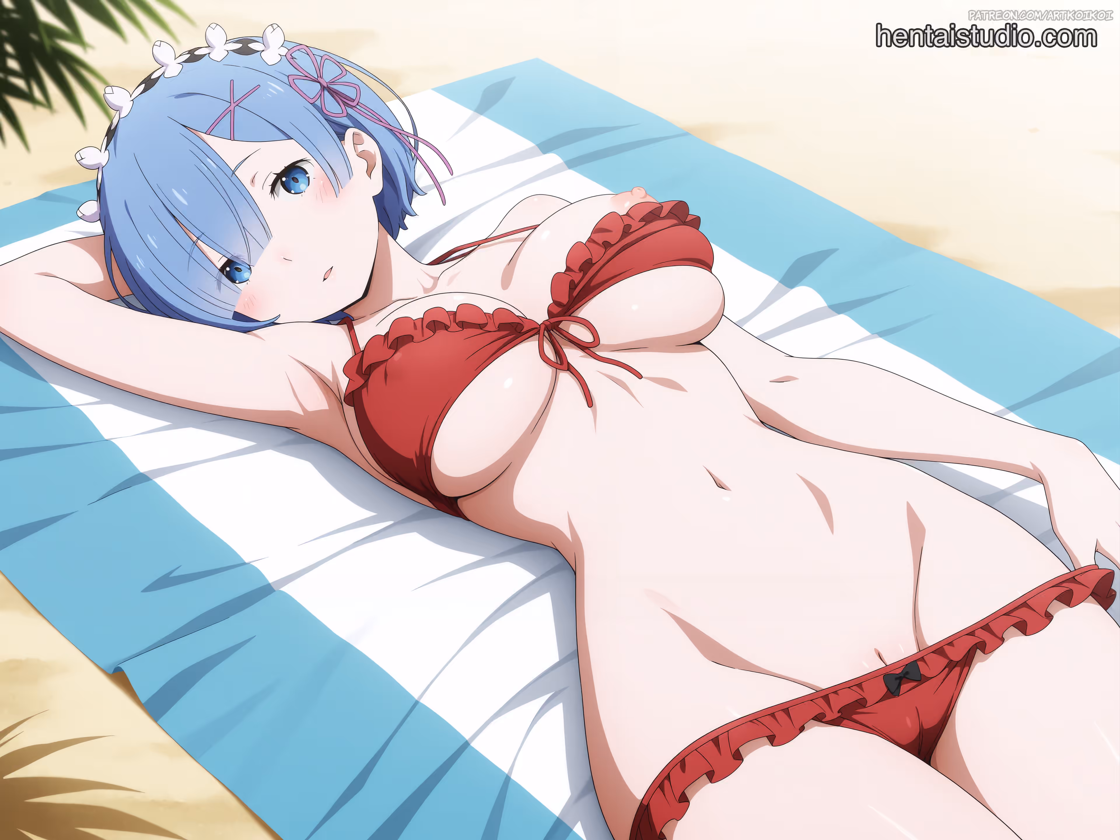 Rem - Re:Zero - Starting Life in Another World (Re:Zero kara Hajimeru Isekai Seikatsu) - Hentai Gallery 57 - 40 Images — image 17 of 40