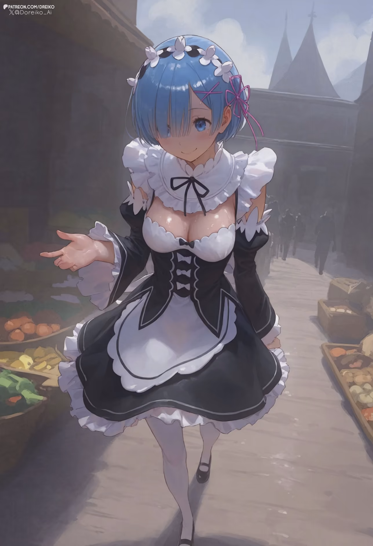 Rem from Re:Zero - Starting Life in Another World (Re:Zero kara Hajimeru Isekai Seikatsu) — image 3 of 366