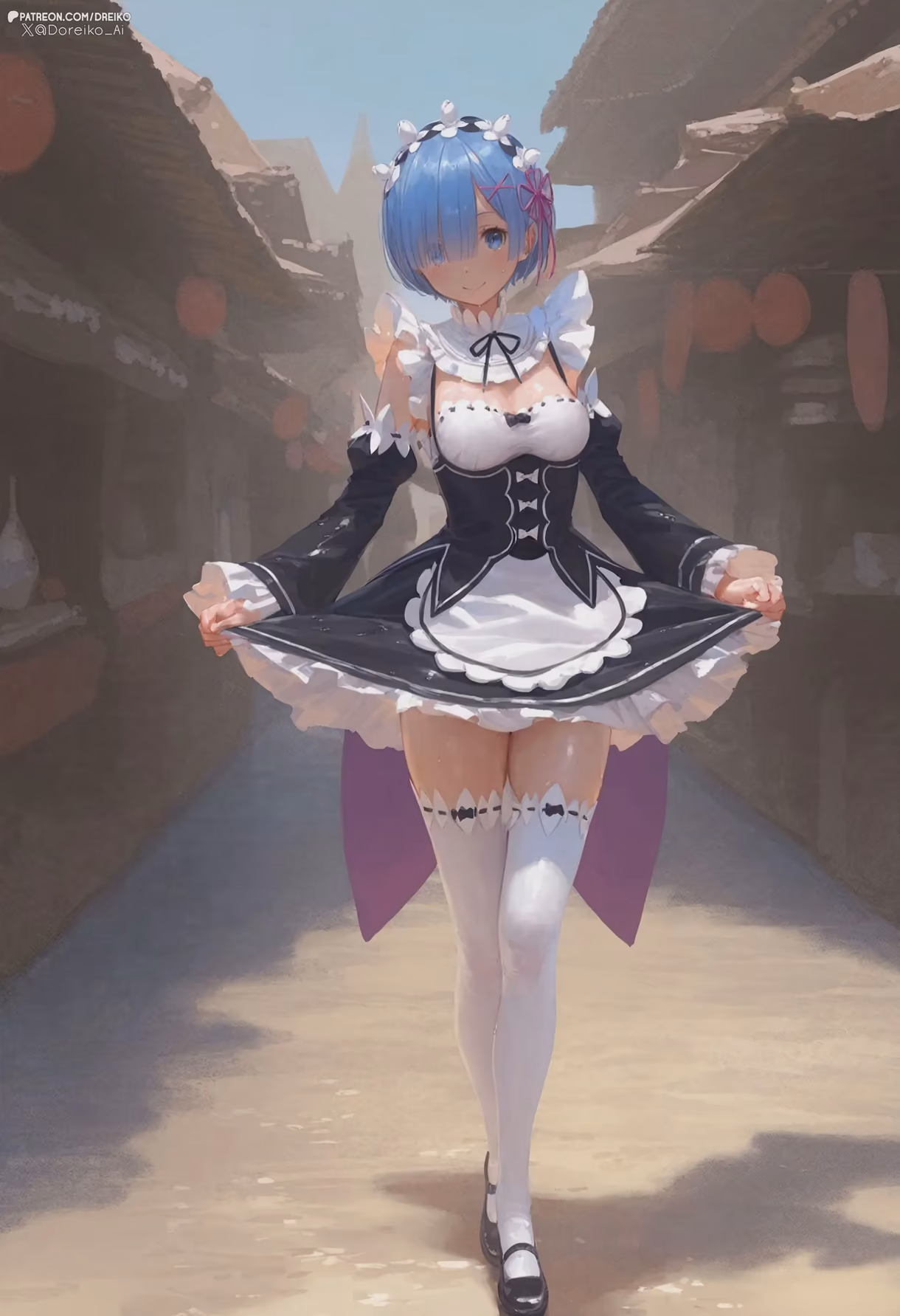 Rem from Re:Zero - Starting Life in Another World (Re:Zero kara Hajimeru Isekai Seikatsu) — image 4 of 366