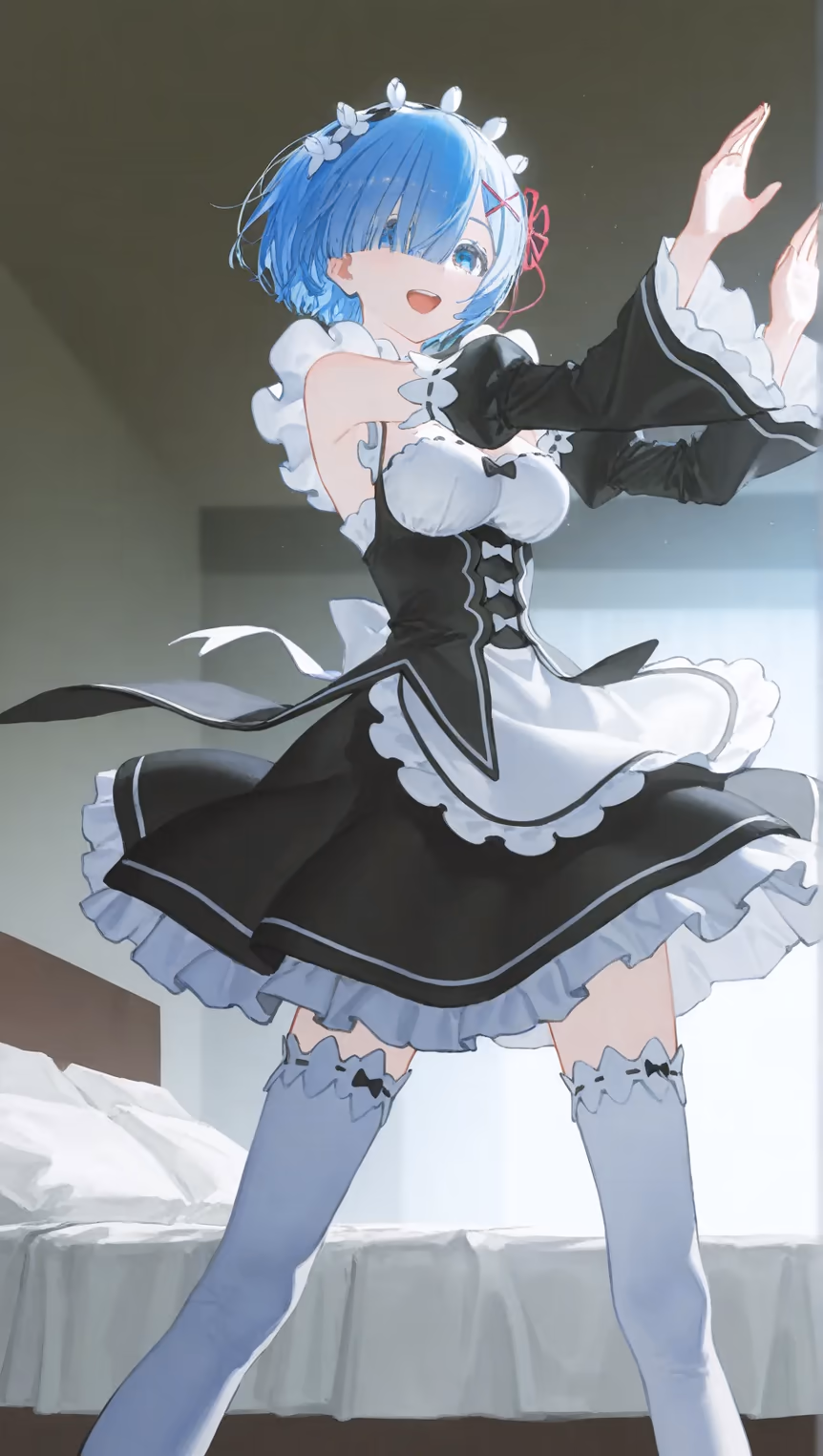 Rem from Re:Zero - Starting Life in Another World (Re:Zero kara Hajimeru Isekai Seikatsu) — image 4 of 179