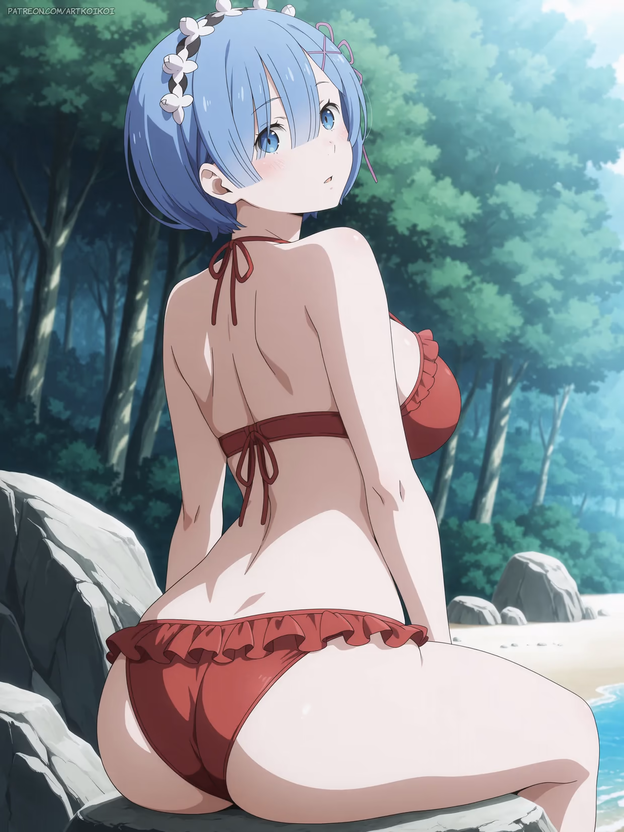 Rem | Subaru Natsuki from Re:Zero - Starting Life in Another World (Re:Zero kara Hajimeru Isekai Seikatsu) — image 2 of 40