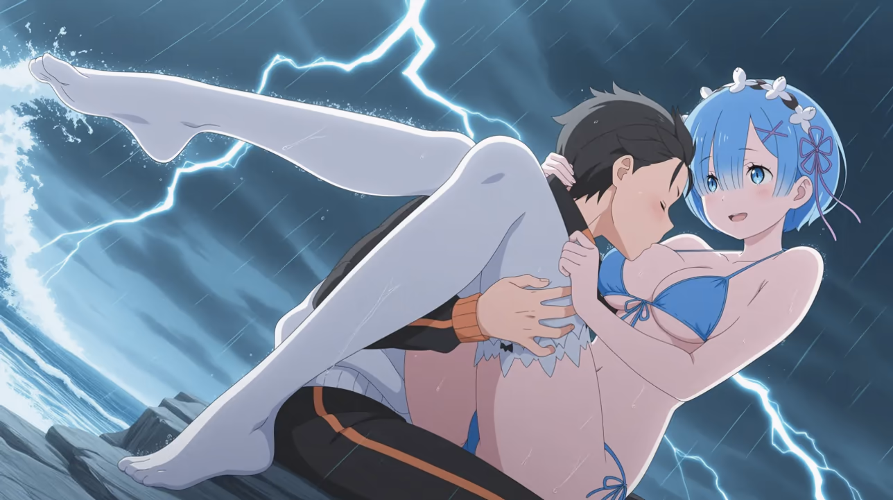 Rem | Subaru Natsuki from Re:Zero - Starting Life in Another World (Re:Zero kara Hajimeru Isekai Seikatsu) — image 60 of 99