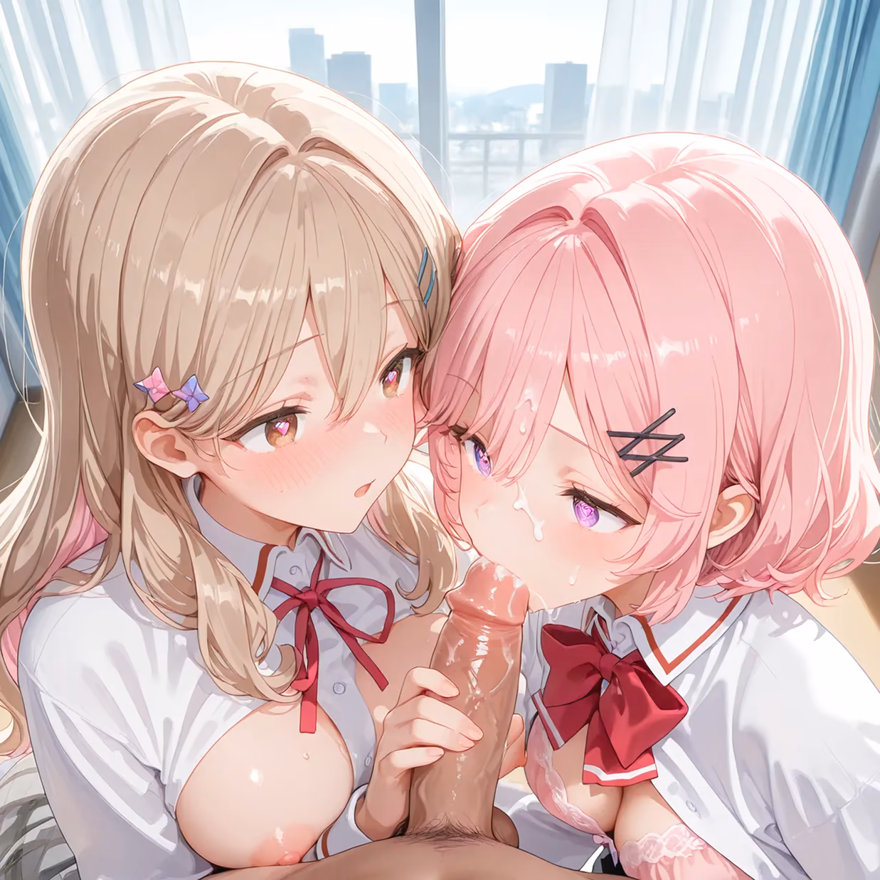 Renako Amaori x Ajisai Sena - There's No Freaking Way I'll Be Your Lover! Unless... (Watanare) - Hentai Gallery - 51 Images — image 8 of 51