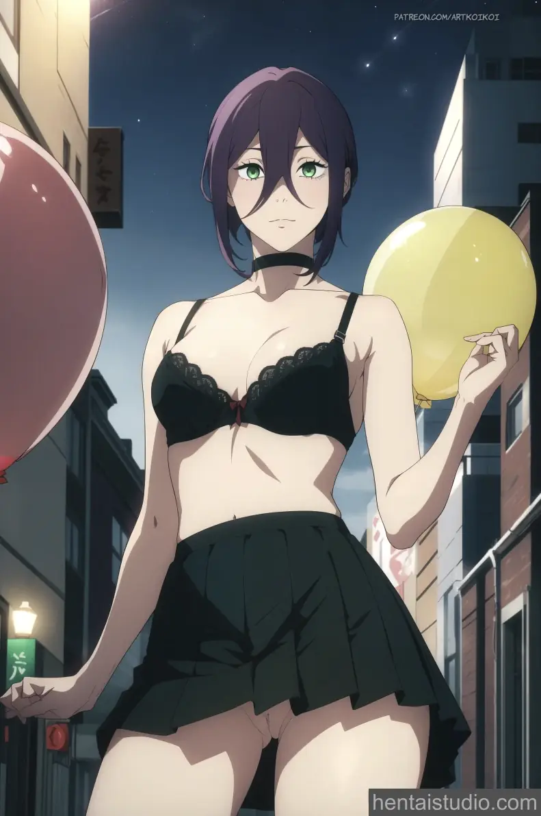 Reze from Chainsaw Man hentai art 18 of 20