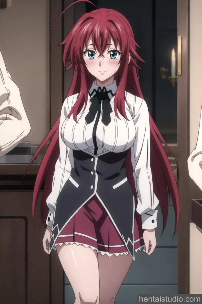 Rias Gremory from High School Dxd hentai art 1 of 41