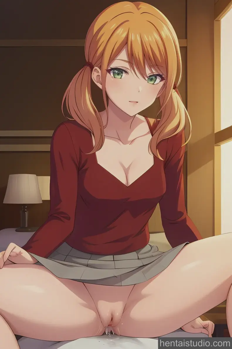 Riho Tsukishima from The Cafe Terrace And Its Goddesses hentai art 54 of 64
