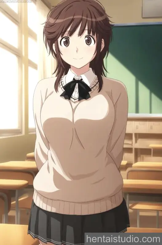 Rihoko Sakurai from Amagami Ss hentai art 1 of 13