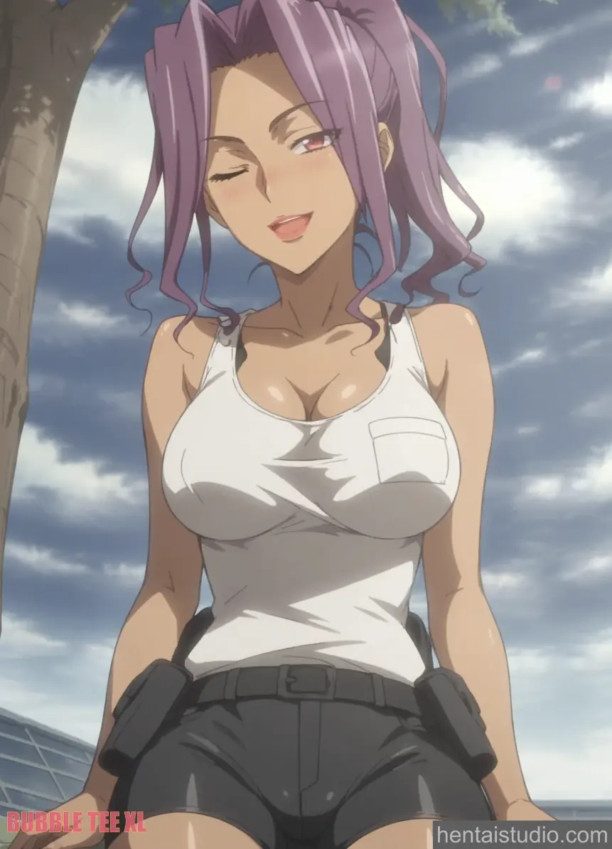 Rika Minami from Highschool Of The Dead hentai art 16 of 38