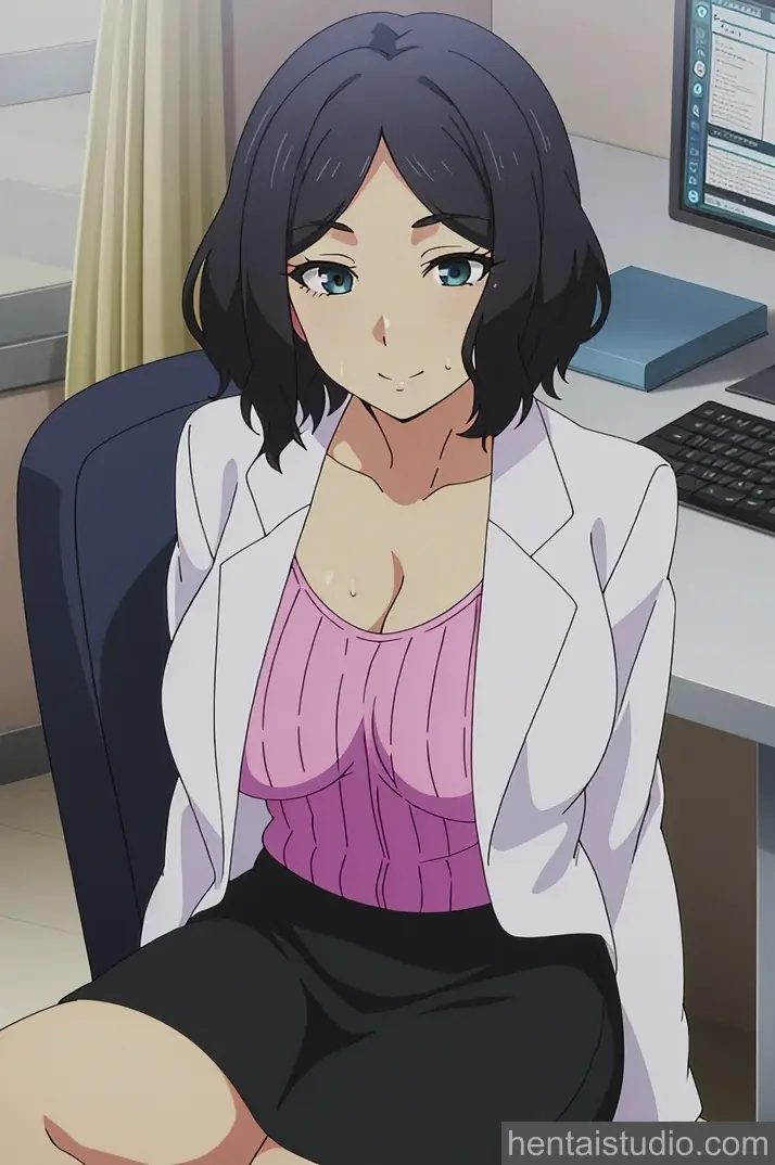 Riko Kirihara from Worlds End Harem hentai art 42 of 69