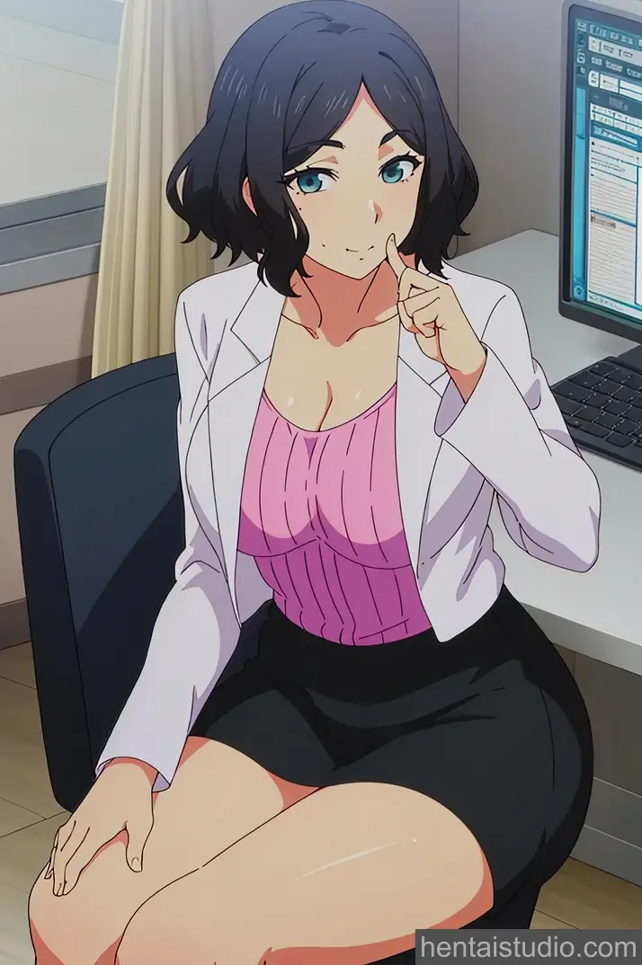 Riko Kirihara from Worlds End Harem hentai art 44 of 69
