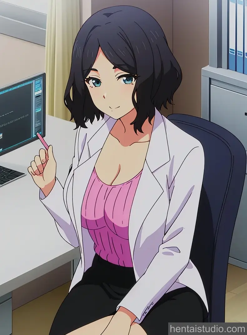 Riko Kirihara from Worlds End Harem hentai art 57 of 69