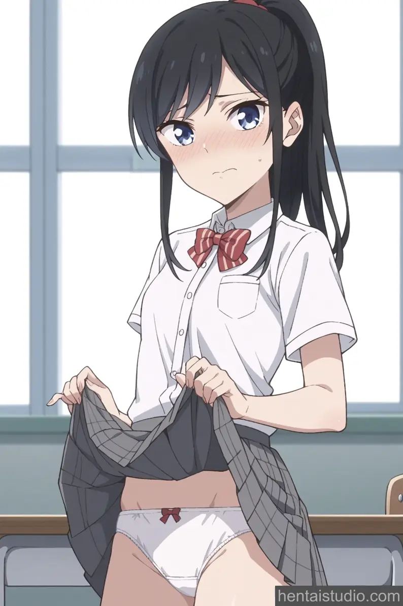 Rin Nanakura from Pseudo Harem hentai art 3 of 13