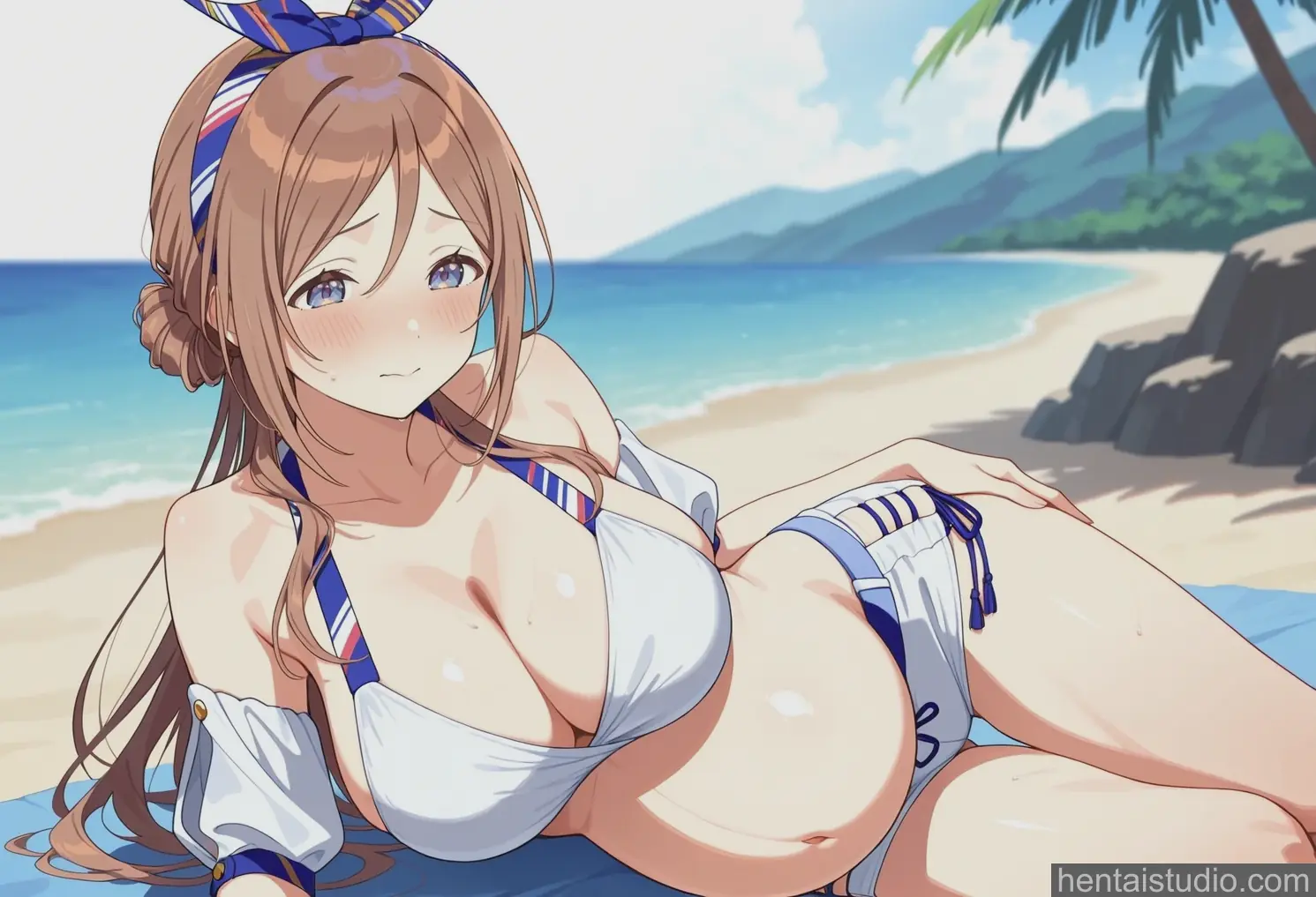 Rinami Himesaki from Gakuen Idolmaster hentai art 125 of 200