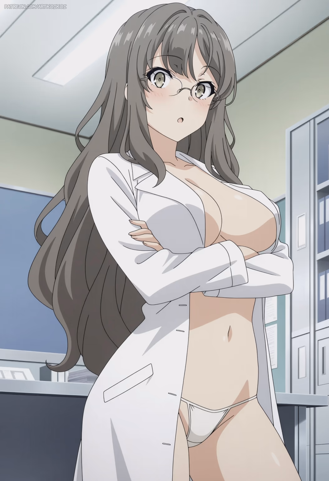 Rio Futaba - Rascal Does Not Dream of Bunny Girl Senpai (Seishun Buta Yarou wa Bunny Girl Senpai no Yume wo Minai) - Hentai Gallery 6 - 30 Images — image 1 of 30