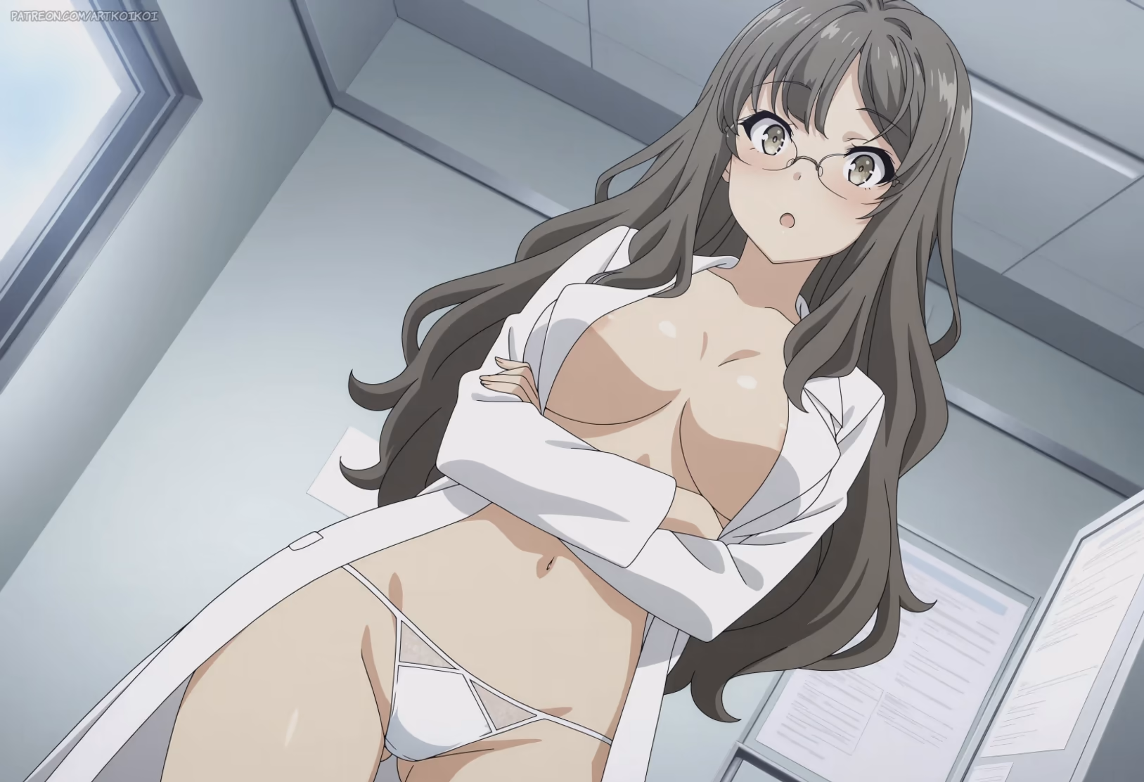 Rio Futaba - Rascal Does Not Dream of Bunny Girl Senpai (Seishun Buta Yarou wa Bunny Girl Senpai no Yume wo Minai) - Hentai Gallery 6 - 30 Images — image 2 of 30