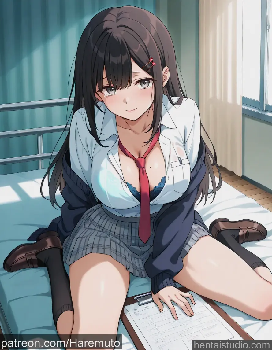 Rion Enomoto from Can A Boy Girl Friendship Survive hentai art 21 of 22
