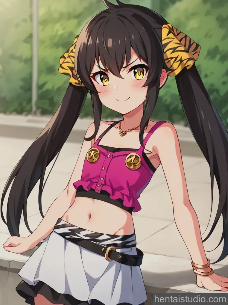 Risa Matoba from The Idolmaster hentai art 1 of 6