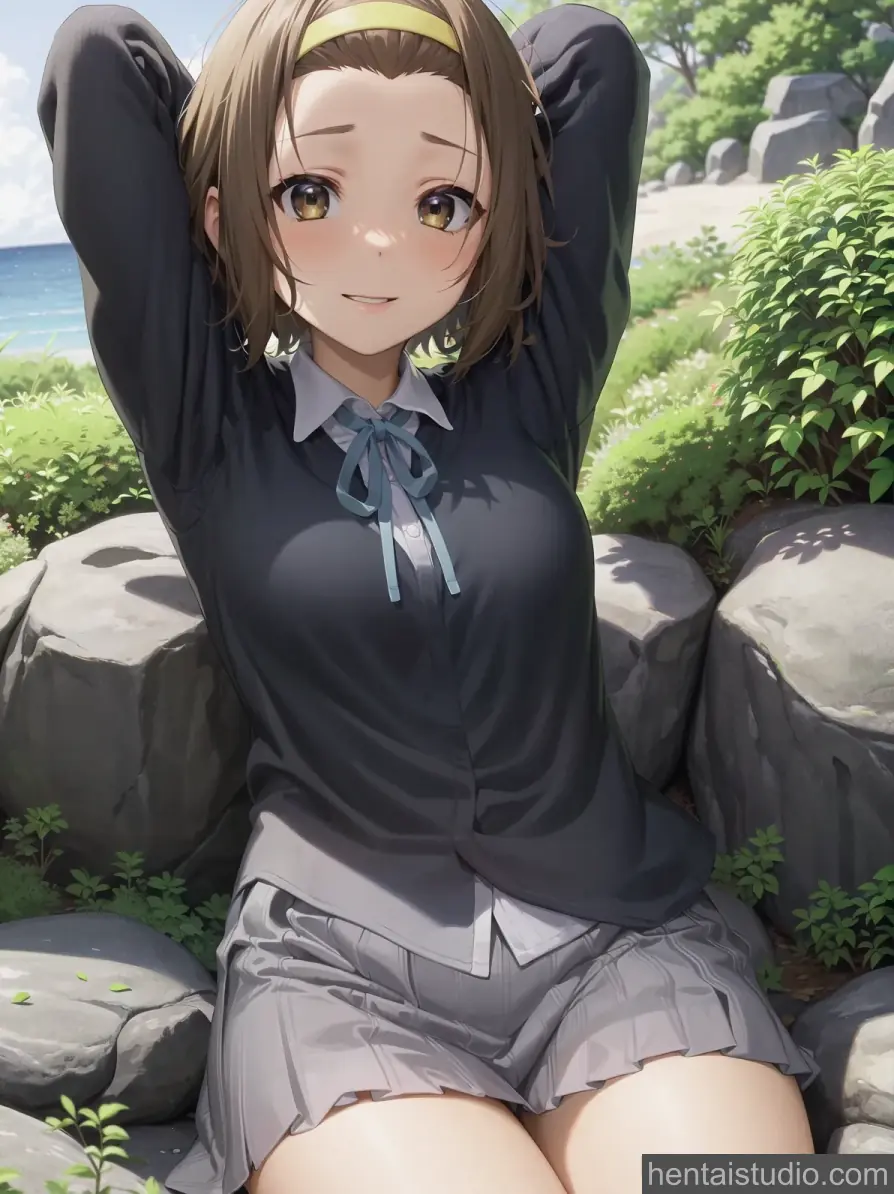 Ritsu Tainaka from K On hentai art 25 of 50