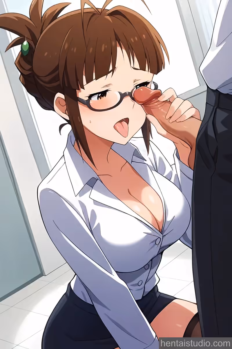 Ritsuko Akizuki - The Idolmaster - Hentai Gallery - 60 Images — image 16 of 60