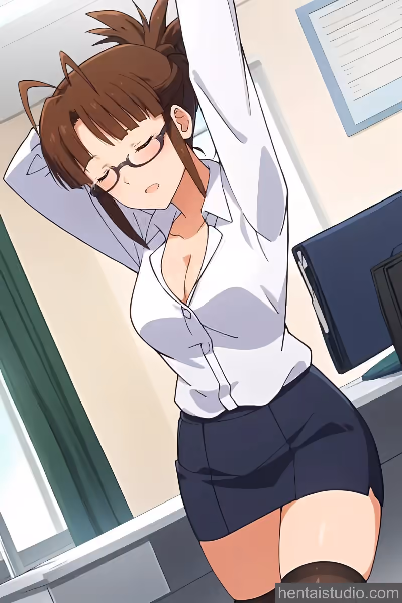 Ritsuko Akizuki - The Idolmaster - Hentai Gallery - 60 Images — image 45 of 60