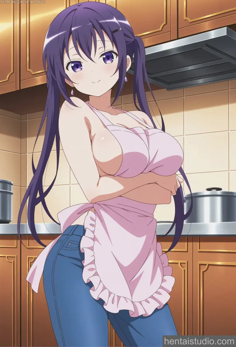 Rize Tedeza | Is The Order A Rabbit – hentai anime character, Rize Tedeza, Is The Order A Rabbit, Gochuumon Wa Usagi Desu Ka, Jeans, Creampie, Butthole, Big Tits