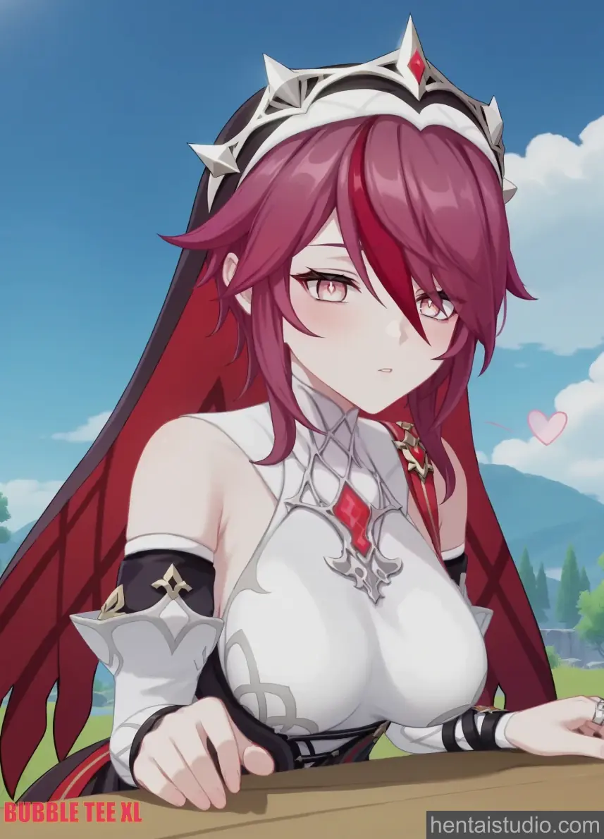 Rosaria from Genshin Impact hentai art 1 of 40