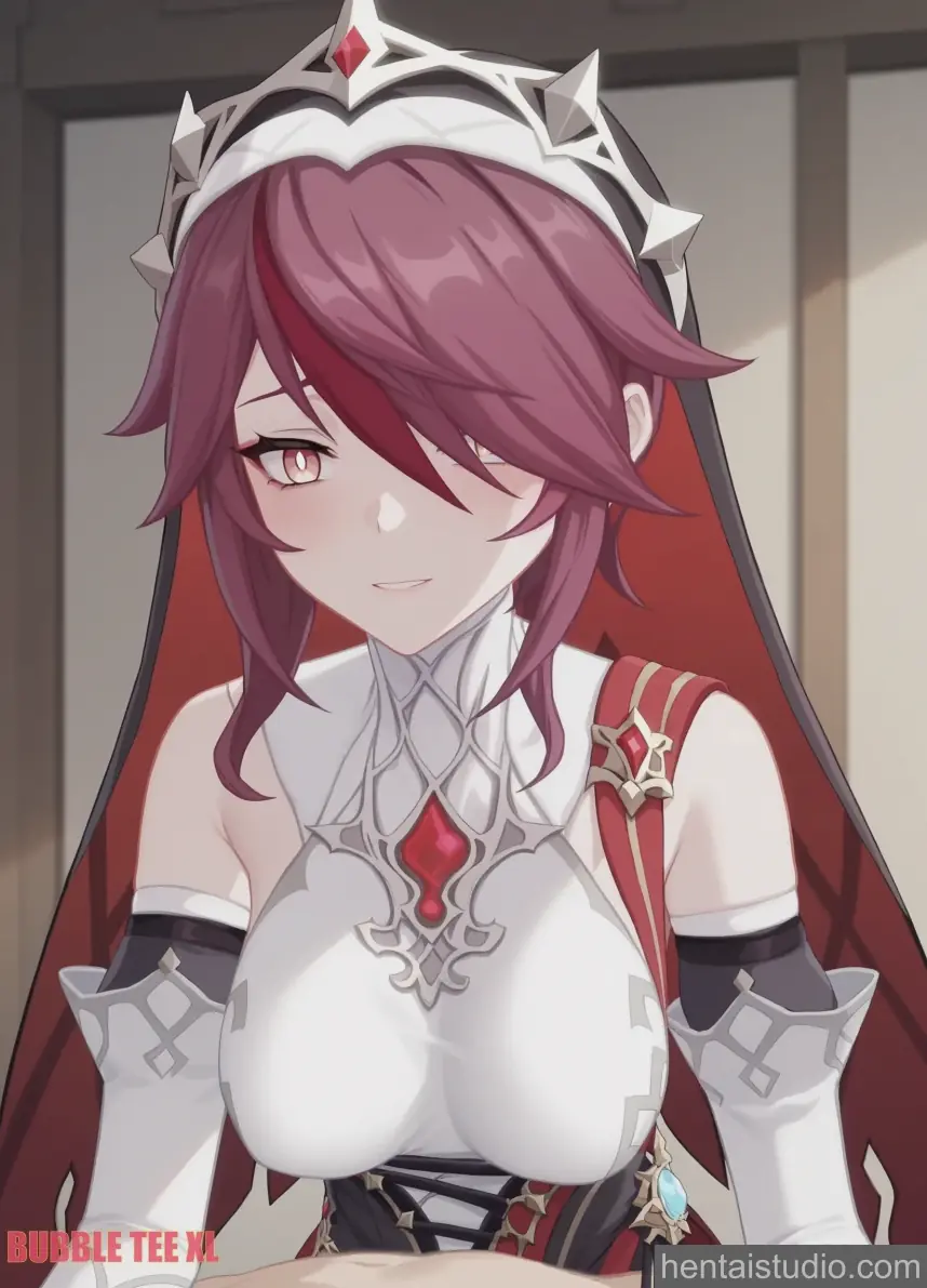 Rosaria from Genshin Impact hentai art 15 of 40