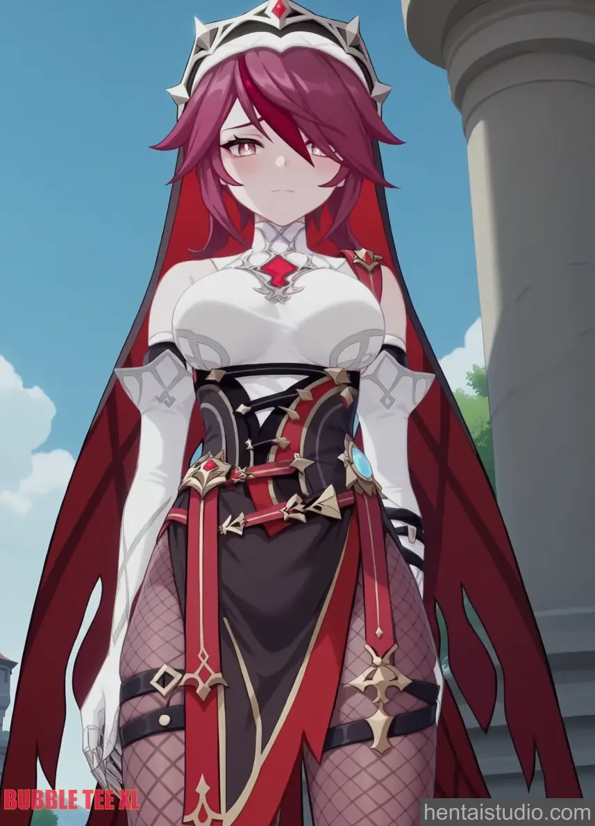 Rosaria from Genshin Impact hentai art 22 of 40