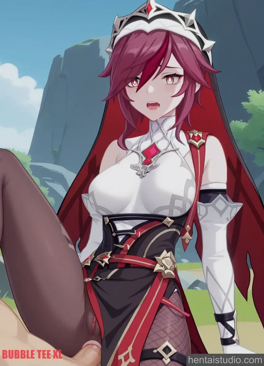 Rosaria from Genshin Impact hentai art 31 of 40