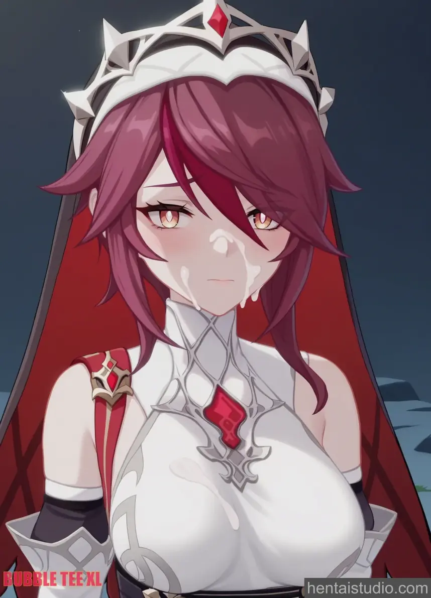 Rosaria from Genshin Impact hentai art 9 of 40