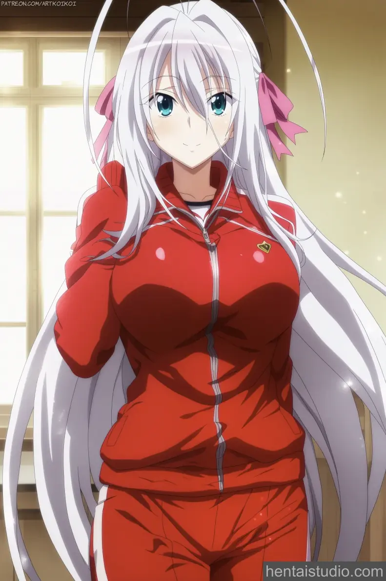 Rossweisse from High School Dxd hentai art 1 of 18
