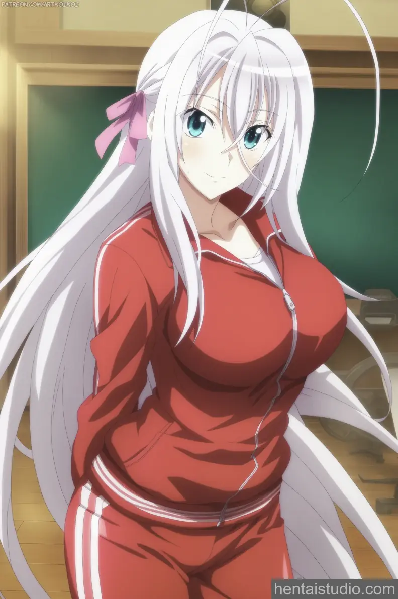 Rossweisse from High School Dxd hentai art 11 of 18