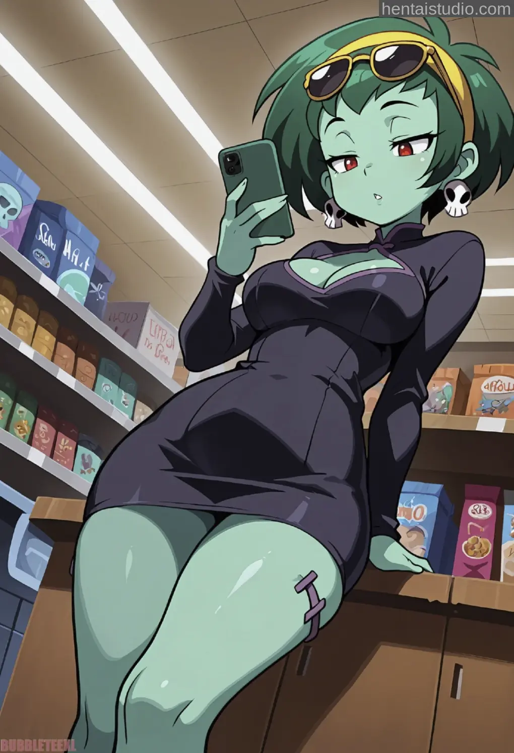 Rottytops from Shantae hentai art 30 of 60