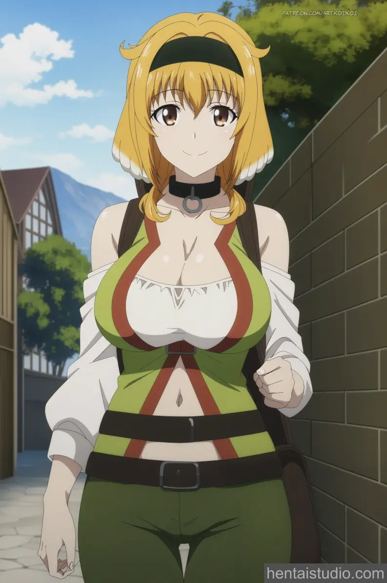 Roxanne from Harem In The Labyrinth Of Another World hentai art 12 of 29