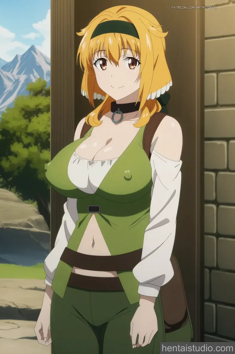 Roxanne from Harem In The Labyrinth Of Another World hentai art 23 of 29