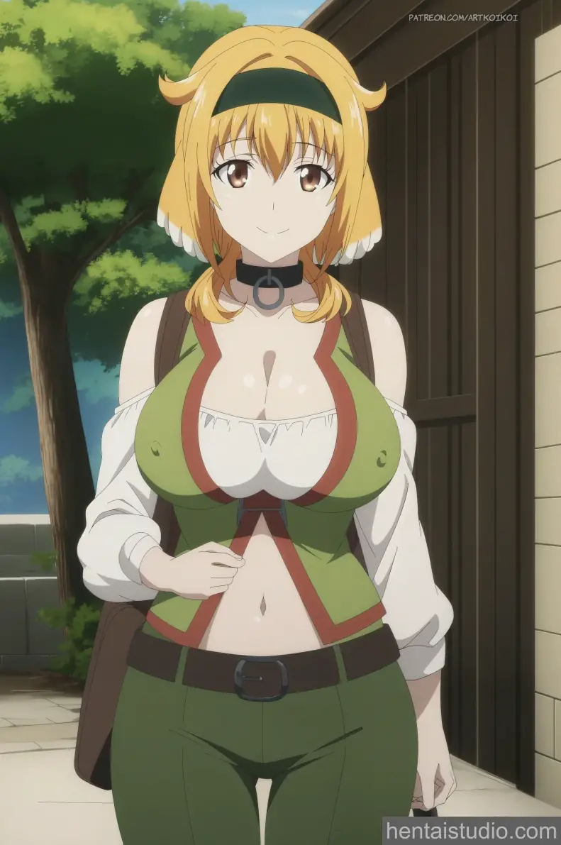 Roxanne from Harem In The Labyrinth Of Another World hentai art 24 of 29