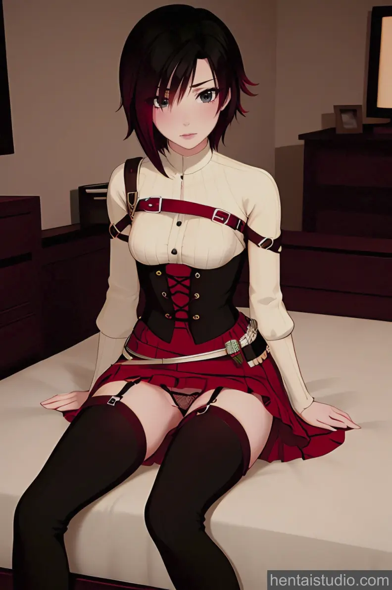 Ruby Rose from Rwby hentai art 56 of 61