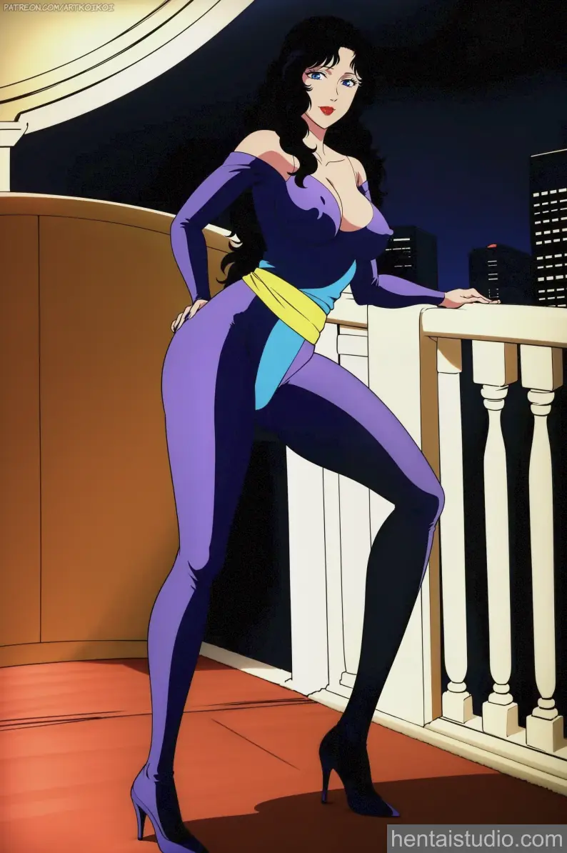 Rui Kisugi from Cats Eye hentai art 18 of 23