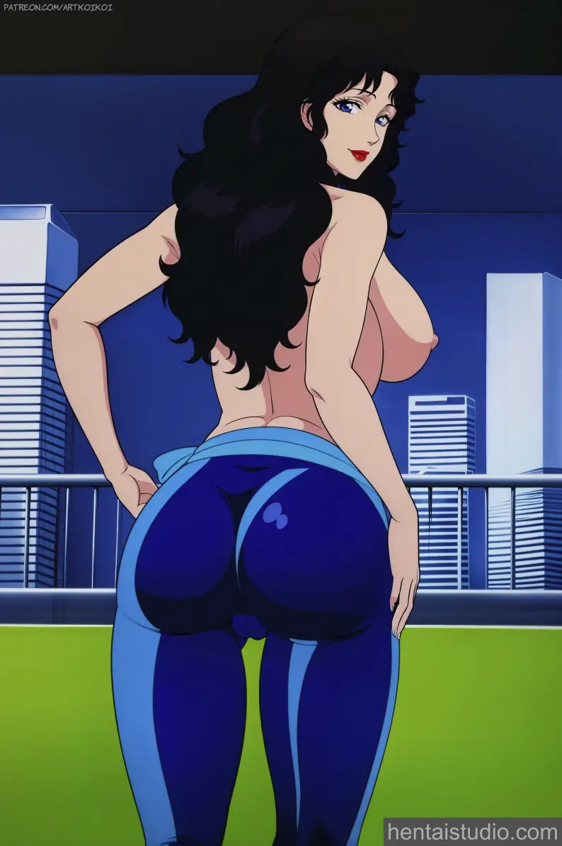 Rui Kisugi | Cats Eye – hentai anime character, Rui Kisugi, Cats Eye, Big Tits, Big Ass