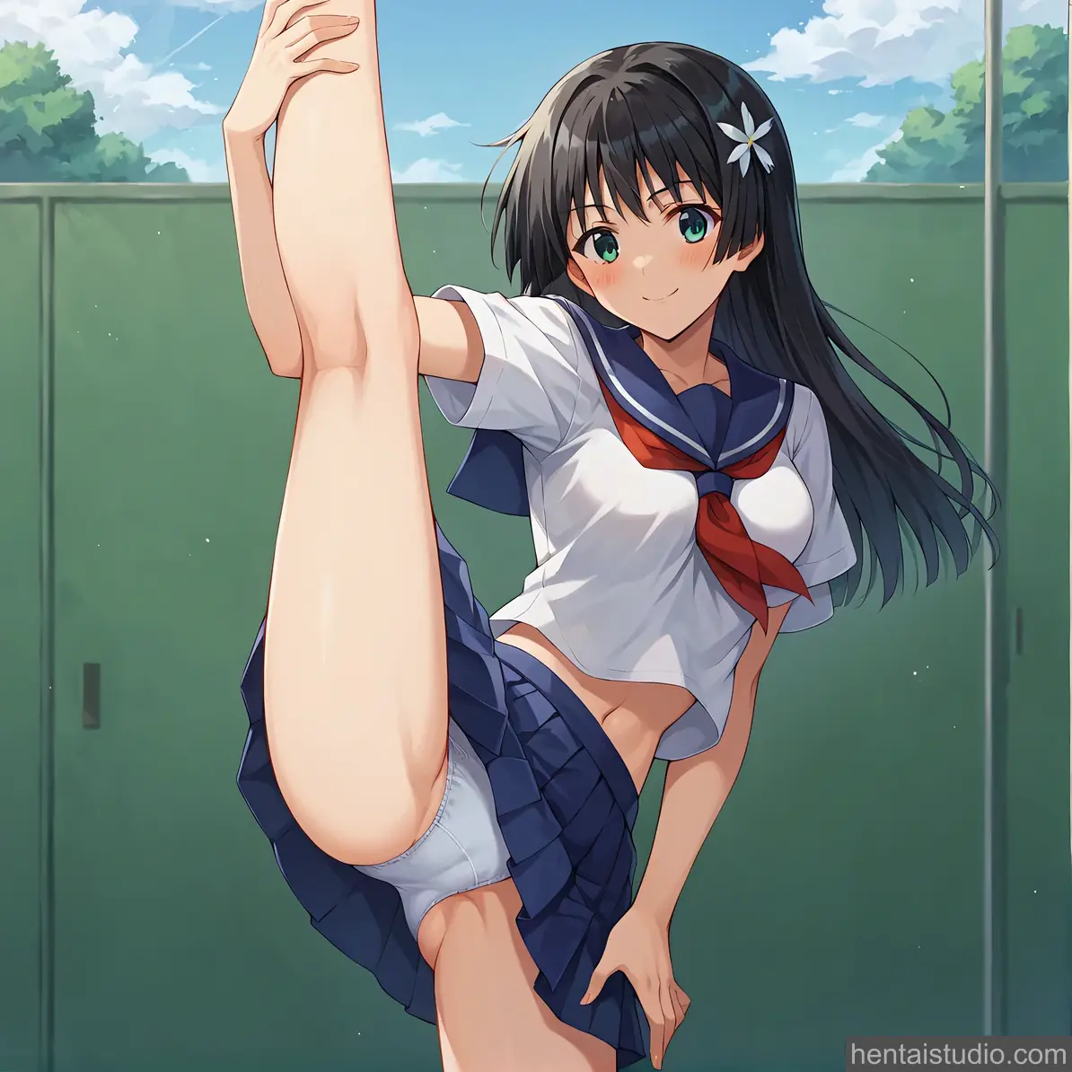 Ruiko Saten from A Certain Scientific Railgun hentai art 2 of 9