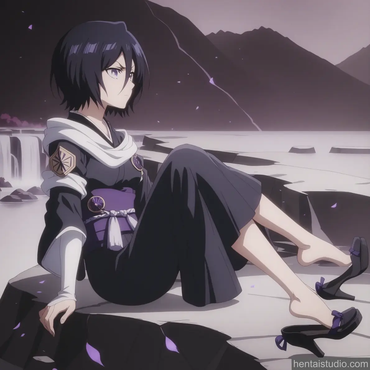 Rukia Kuchiki from Bleach hentai art 142 of 200