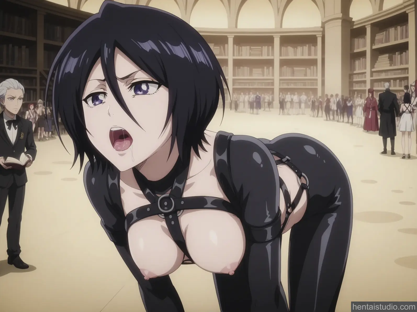 Rukia Kuchiki from Bleach hentai art 159 of 200