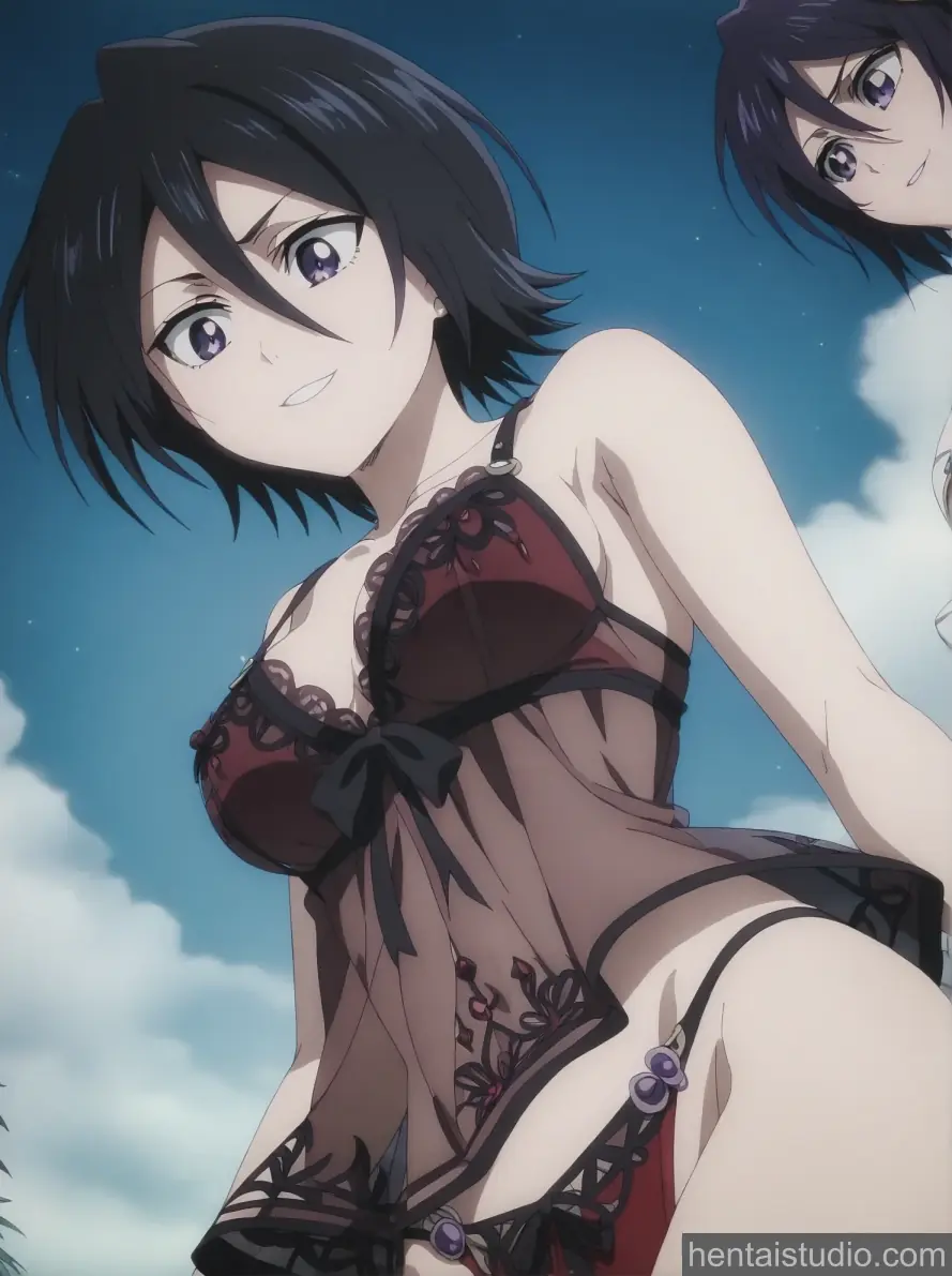 Rukia Kuchiki from Bleach hentai art 17 of 200