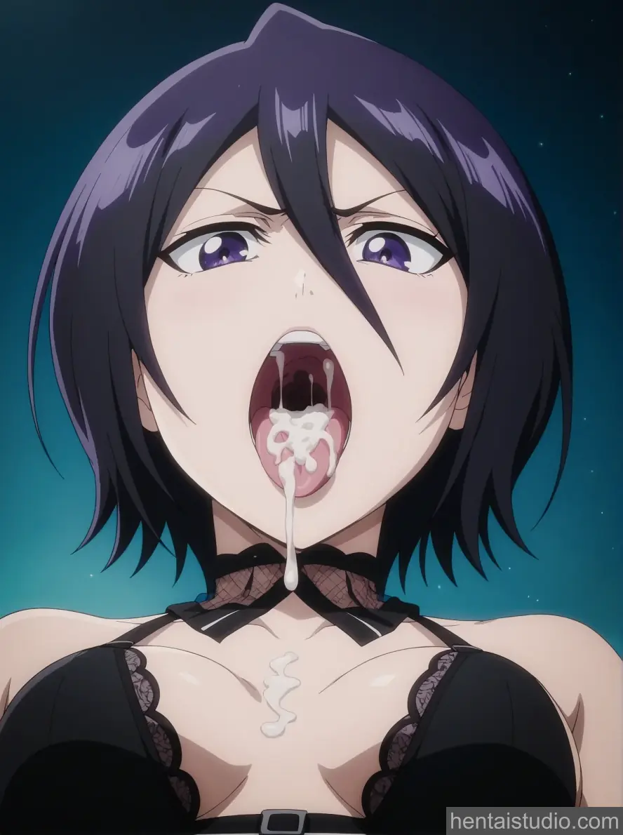 Rukia Kuchiki from Bleach hentai art 195 of 200