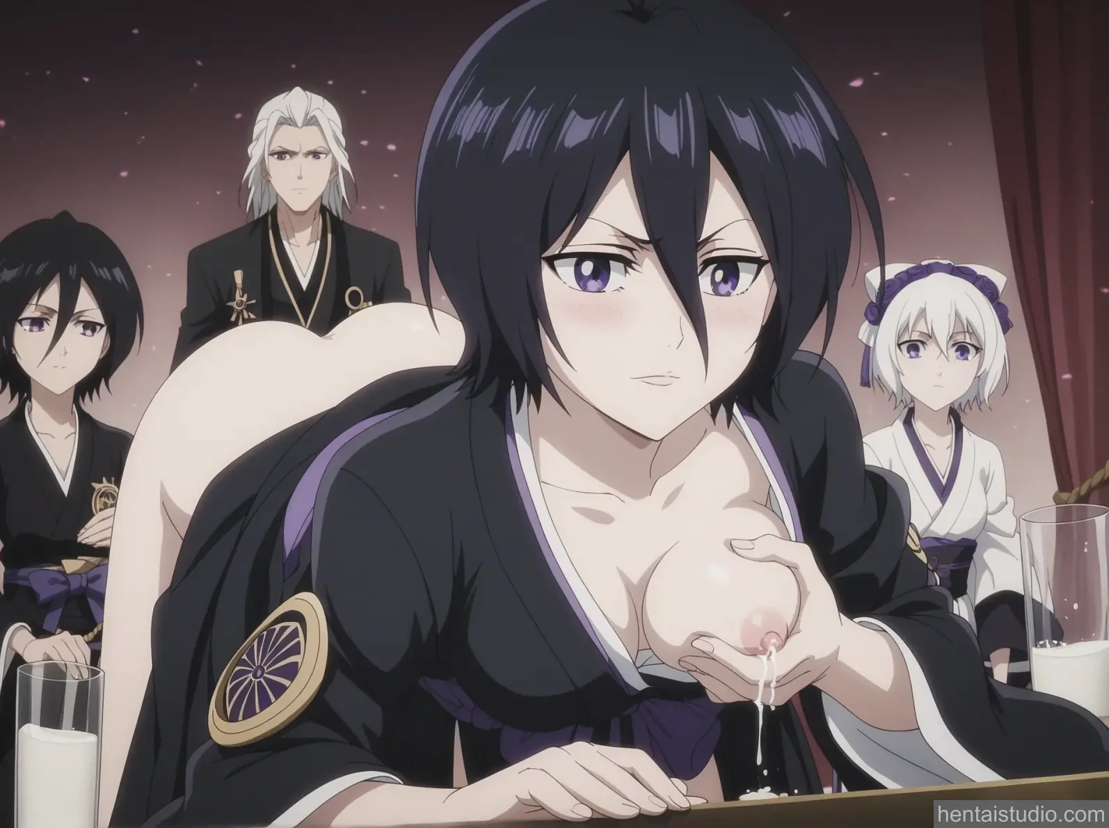 Rukia Kuchiki from Bleach hentai art 50 of 200