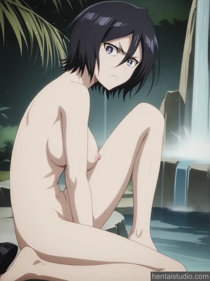 Rukia Kuchiki from Bleach hentai art 56 of 200