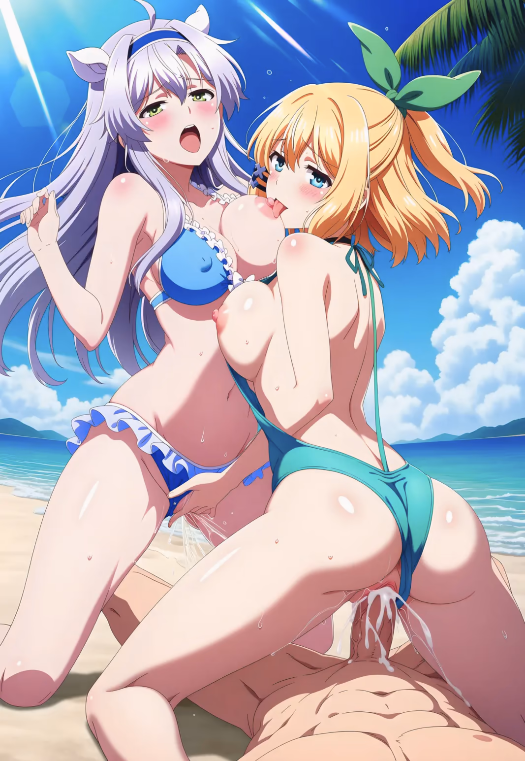 Rumia Tingel x Sistine Fibel - Akashic Records of Bastard Magic Instructor (Rokudenashi Majutsu Koushi to Akashic Records) - Hentai Gallery - 30 Images — image 26 of 30